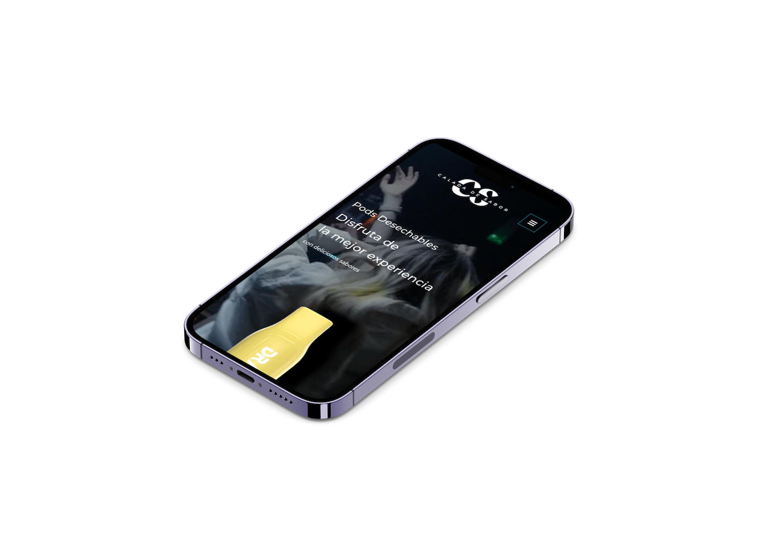 Web Calada de sabor Movil